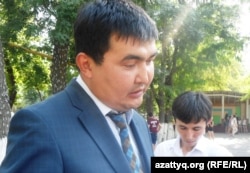 Болат Жанабил, заместитель начальника управления по вопросам молодежной политики Южно-Казахстанской области. Шымкент, 25 августа 2014 года.