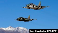 Avioane de luptă rusești, imagine de arhivă