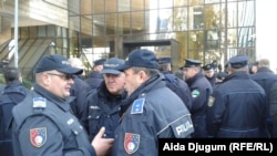 Protest policije BiH 21.novembra 2017.