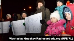 У Херсоні вшанували пам'ять Кузьми Скрябіна співом його пісень, 11 лютого 2015 року