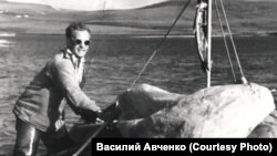 Олег Куваев. Чукотка. Сплав по Амгуэме. Начало 1960-х