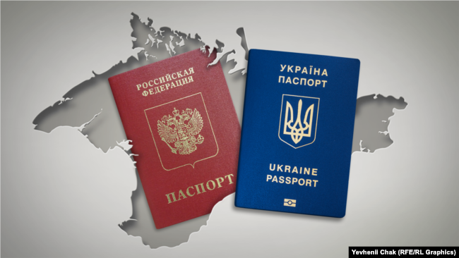 Україна та країни Заходу не визнають російські паспорти, видані в Криму