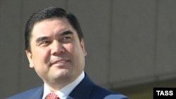 Turkmenistan's President Gurbanguly Berdymukhammedov