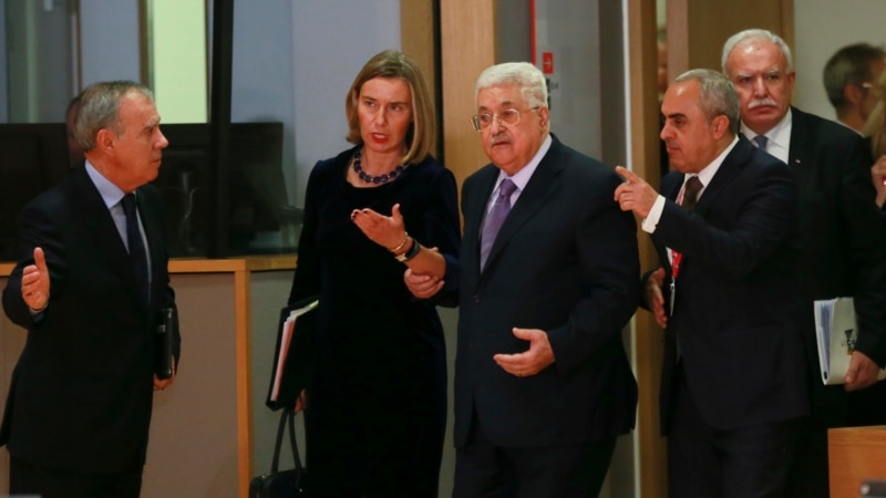 موگرینی در دیدار با عباس از آرمان تشکیل کشوری فلسطینی حمایت کرد