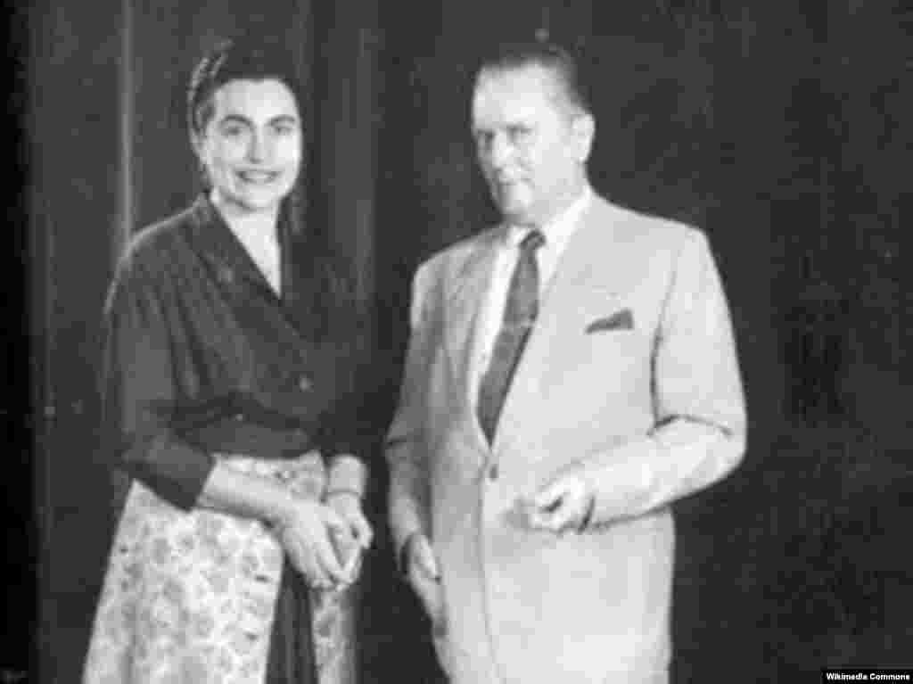 Josip Broz Tito i Jovanka Broz