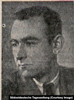 Hans Mokka, „bibliotecarul de la Auschwitz” (Foto: Südostdeutsche Tageszeitung, 25.7. 1943)