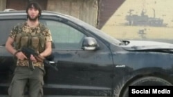 Veteran Chechen militant "Yahya" in Syria