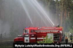 Спасатели Донецкой области тренировались в лесах под Лиманом