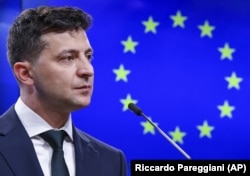 Ukrainian President Volodymyr Zelensky (file photo)