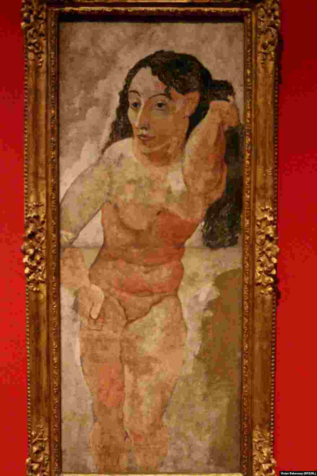 Pablo Picasso, La femme au peigne (1906).