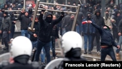 Столкновения в Брюсселе, 16 декабря 2018
