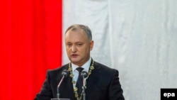 Президент Молдовы Игорь Додон. 
