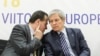 Ludovic Orban, liderul PNL alături de Dacian Ciolos, președintele PLUS, formatiune aflată în alinață cu USR