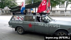 Одна из форм "народного отклика" на культ Победы. Севастополь в аннексированном Крыму