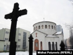 Pravoslavna crkva Preobraženja Gospodnjeg, Sarajevo, januar 2012.