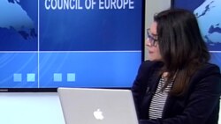 Eurodeputata Norica Nicolai răspunde întrebărilor Iolandei Bădiliță la Strasbourg