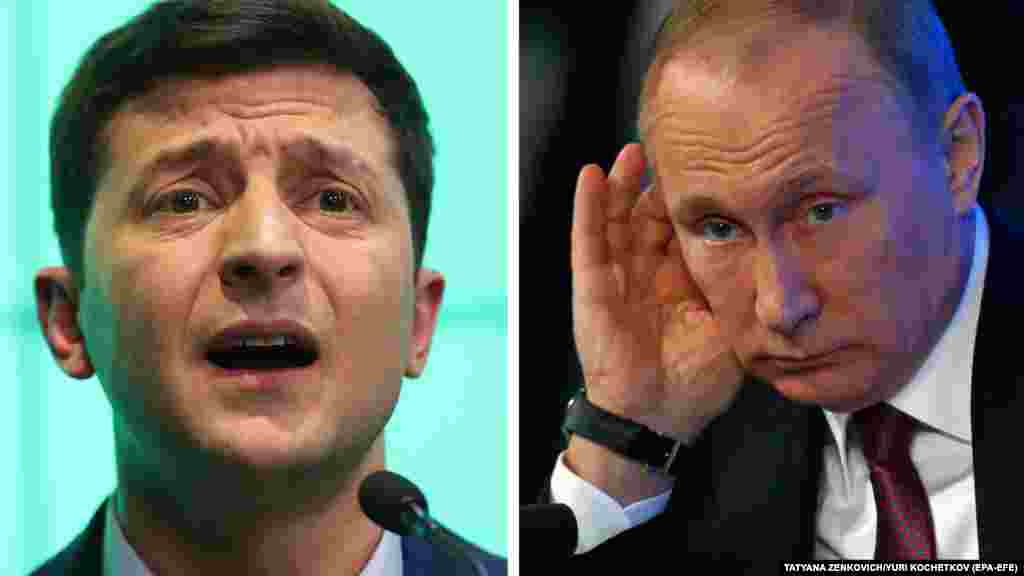 УКРАИНА - Украинскиот и рускиот претседател, Володимир Зеленски и Владимир Путин, телефонски разговарале поради последното убиство на четворица украински војници во регионот на Донбас. Како што изјави Зеленски, тој побарал Путин да реагира до борците во тој регион и дека Путин нешто му ветил, но дека тоа ќе го обелоденел друг пат.