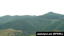 Nagorno-Karabakh - A mountain pass in the southern Hadrut district, 7Jul2011.