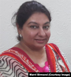 Journalist Marvi Sirmed