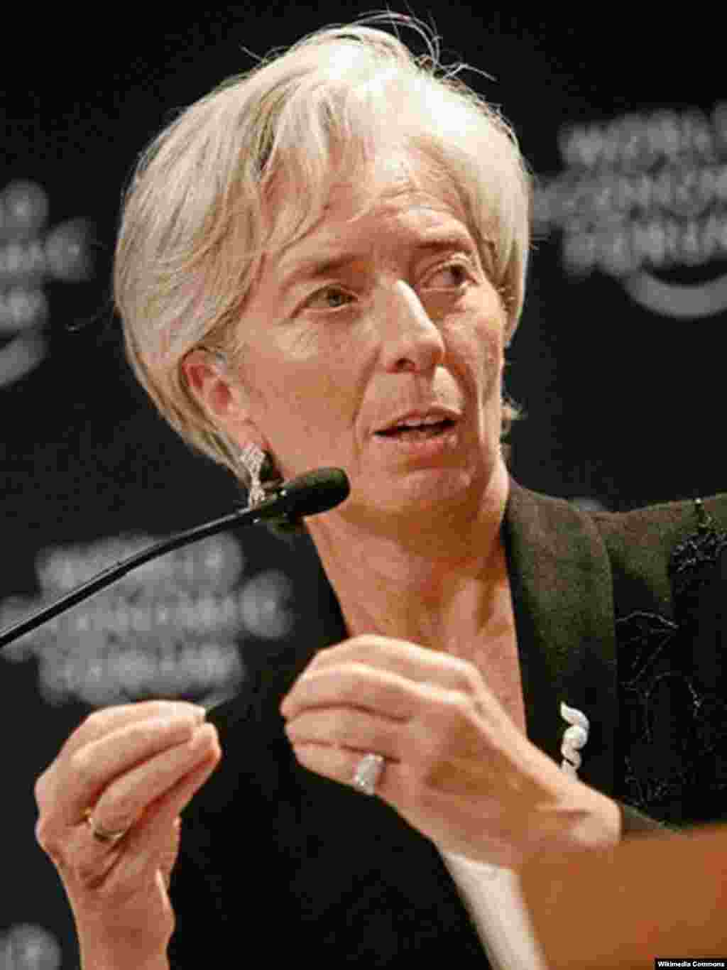  Christine Lagarde, Ministrica financija Francuske