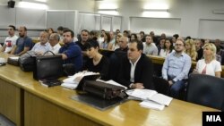 Архивска фотографија од едно од судските рочишта за предметот „Монструм“