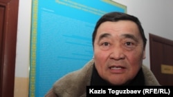 Рамазан Есергепов, президент правозащитной организации "Журналисты в беде". Алматы, 10 февраля 2014 года. 