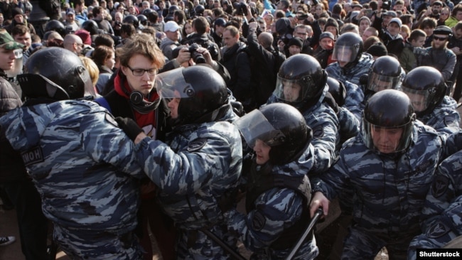 Митинг против коррупции в Москве