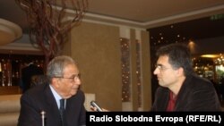 Amr Moussa u razgovoru sa Draganom Štavljaninom