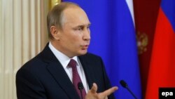 Президент России Владимир Путин. 