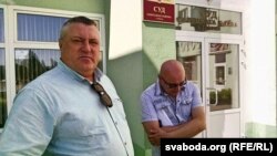 Леанід Судаленка і Сяргей Рогаўцаў