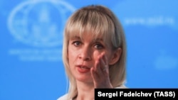 Zëdhënësja e Ministrisë së Jashtme ruse,  Maria Zakharova.