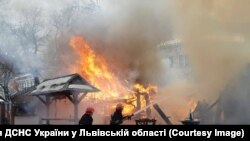 Пожежа на різдв'яному ярмарку у Львові. 22 грудня 2018 року