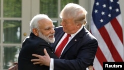 Narendra Modi i Donald Trump