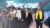 Нурсултан Назарбаев на предвыборном митинге со своим "преемником" Касым-Жомартом Токаевым. Нур-Султан, 3 июня 2019 года