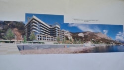 Будущая гостиница от ООО «Ривьера Форос» на набережной Фороса