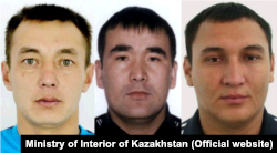 Images released by Kazakh police of the suspected poachers.
