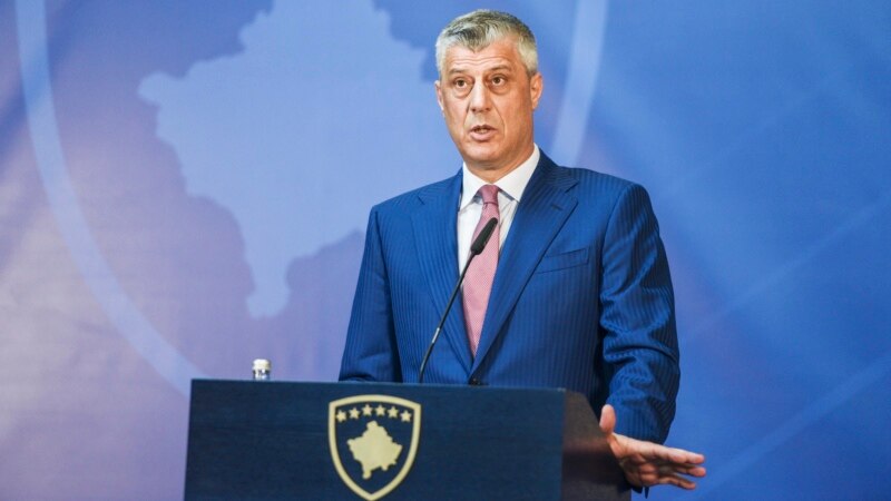Tači: Zamrznuti konflikt Kosova i Srbije mora da se prevaziđe međunarodnim sporazumom