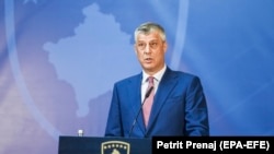 Presidenti i Kosovës Hashim Thaçi 