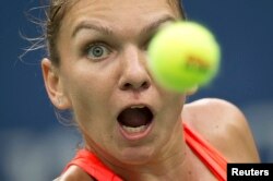 Simona Halep într-un turneu la New York