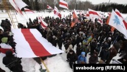 Протестите во Белорусија за одбележување на денот на независноста