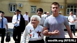 Уруш ветерани Тошкентда Хотира ва қадрлаш куни.