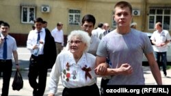 Ветеран Второй мировой войны. Ташкент, 2012 год.