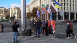 "Азат Идел-Урал" хәрәкәте Киев үзәгендә "Хәтер көне" чарасын үткәрә. 2020 елның 18 октябре