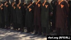 آرشیف: بازداشت اعضای گروه داعش توسط نیروهای امنیتی افغان