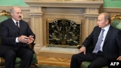 Встреча Путина и Лукашенко в Минске, 28 мая 2009