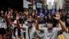 Тисячі гонконгців вийшли на вулиці міста увечері 24 травня, протестуючи проти законопроєкту про національну безпеку Гонконгу