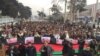 صدها تن در بلخ از احتجاج پشتون‌ها علیه حکومت پاکستان حمایت کردند