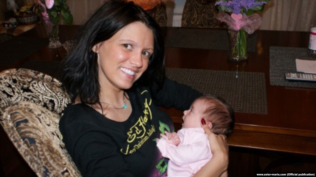 Ольга Литвиненко c дочерью