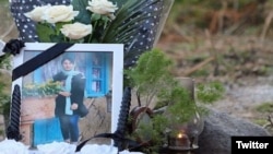 Фотография 14-летней иранки Ромины, погибшей в результате так называемого «убийства чести». 