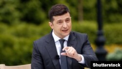 Ukrainian President Volodymyr Zelenskiy (file photo)